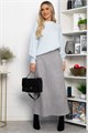Юбка макси Алана (серая) Ю14255-6М Ю14255-6М