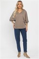 Джемпер трикотажный Джорджина (кофе с молоком) Б14245-12М Б14245-12М