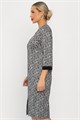 Платье Твоя мода (темно-серое) П13747-19М П13747-19М