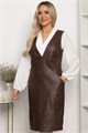 Сарафан Горячий шоколад (шоколадное) П13718-15М П13718-15М