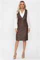 Сарафан Горячий шоколад (шоколадное) П13718-15М П13718-15М