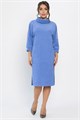 Платье трикотажное Никс (васильковое) П14277-4М П14277-4М