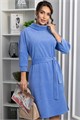 Платье трикотажное Никс (васильковое) П14277-4М П14277-4М