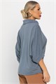 Блуза Барбара (джинс) Б14198-12М Б14198-12М