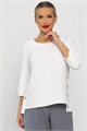Блуза Аурия (белая) Б14217-48М Б14217-48М