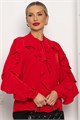 Блуза Дыхание осени (красная) Б14187-5М Б14187-5М