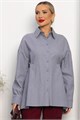 Рубашка Свободное падение (серая) Б14193-5М Б14193-5М