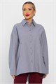 Рубашка Свободное падение (серая) Б14193-5М Б14193-5М