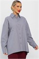 Рубашка Свободное падение (серая) Б14193-5М Б14193-5М