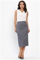 Юбка Эмма (темно-серая) Ю14166-25М Ю14166-25М
