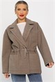 Пальто-пиджак (коричневый) Б14130-7М Б14130-7М