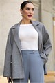 Пальто-пиджак (серый) Б14131-7М Б14131-7М