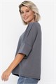 Блуза Фауст (серая) Б14203-20М Б14203-20М