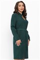 Платье Классическая грация (изумрудное) П13665-19М П13665-19М