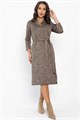 Платье Лаконичный стиль (капучино) П13751-19М П13751-19М