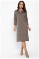 Платье Лаконичный стиль (капучино) П13751-19М П13751-19М