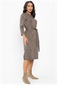 Платье Лаконичный стиль (капучино) П13751-19М П13751-19М