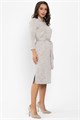 Платье Лаконичный стиль (молочное) П13753-19М П13753-19М