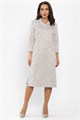 Платье Лаконичный стиль (молочное) П13753-19М П13753-19М