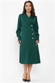 Платье Соломия (зеленое) П14215-5М П14215-5М