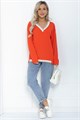 Джемпер Камилла (оранжевый) Б14172-5М Б14172-5М