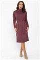 Платье В ритме мегаполиса (бордо) П14057-33М П14057-33М
