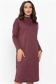 Платье В ритме мегаполиса (бордо) П14057-33М П14057-33М