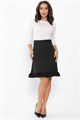 Юбка Паула (черная) Ю14163-10М Ю14163-10М