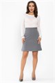 Юбка Перси (серая) Ю14164-10М Ю14164-10М
