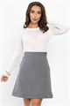 Юбка Перси (серая) Ю14164-10М Ю14164-10М