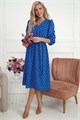 Платье Розетта (синее) П14115-45М П14115-45М