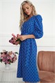 Платье Розетта (синее) П14115-45М П14115-45М