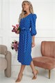 Платье Розетта (синее) П14115-45М П14115-45М