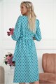 Платье Розетта (бирюзовое) П14114-45М П14114-45М