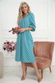 Платье Розетта (бирюзовое) П14114-45М П14114-45М