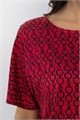 Блуза Морган (красная/цепи) Б14087-16М Б14087-16М