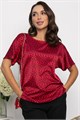 Блуза Морган (красная/цепи) Б14087-16М Б14087-16М