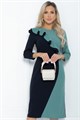 Платье Эванесса (мятно-синее) П12744-35М П12744-35М