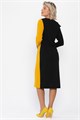 Платье Эванесса (черно-желтое) П12748-35М П12748-35М