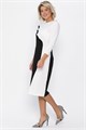 Платье Эванесса (черно-белое) П12747-35М П12747-35М