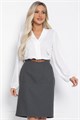 Юбка Ника (серая) Ю12311-27 Ю12311-27