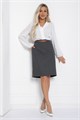 Юбка Ника (серая) Ю12311-27 Ю12311-27