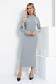 Платье Особенно прекрасна (серое) П12817-30М П12817-30М