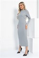 Платье Особенно прекрасна (серое) П12817-30М П12817-30М