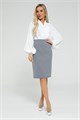 Юбка Лаура (сине-белая) Ю12871-8М Ю12871-8М