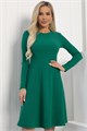 Платье В большом городе (зеленое) П12835-39М П12835-39М