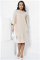 Платье Марьяна (светло-бежевое) П12806-4М П12806-4М