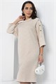 Платье Марьяна (светло-бежевое) П12806-4М П12806-4М
