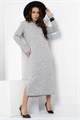Платье Хьюстон (серое) П12816-30М П12816-30М