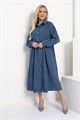 Платье Сабина (синее) П12657-4 П12657-4